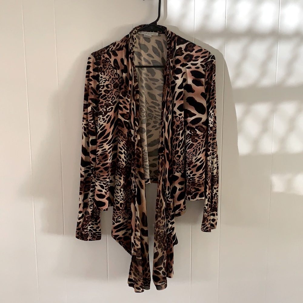 Animal print jacket | M